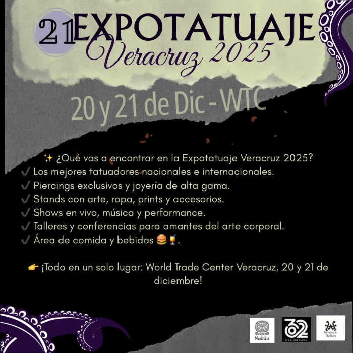 Expotatuaje Veracruz #21 21 December 2025