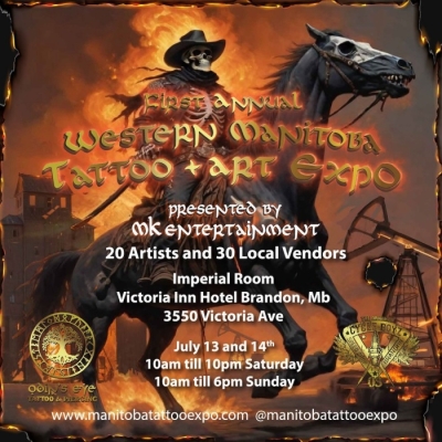 Manitoba Tattoo Expo #3 (2026) Manitoba Tattoo Expo #3 (2026) 20 February 2026