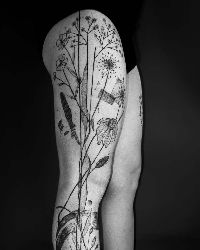 Antonella Bubble Tattoo by flower