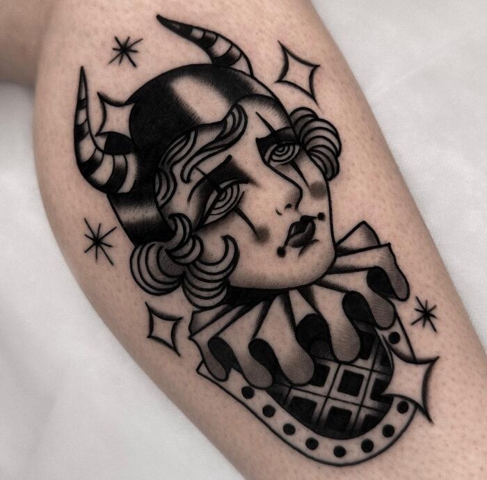 Hudson Mateus tattoo demon