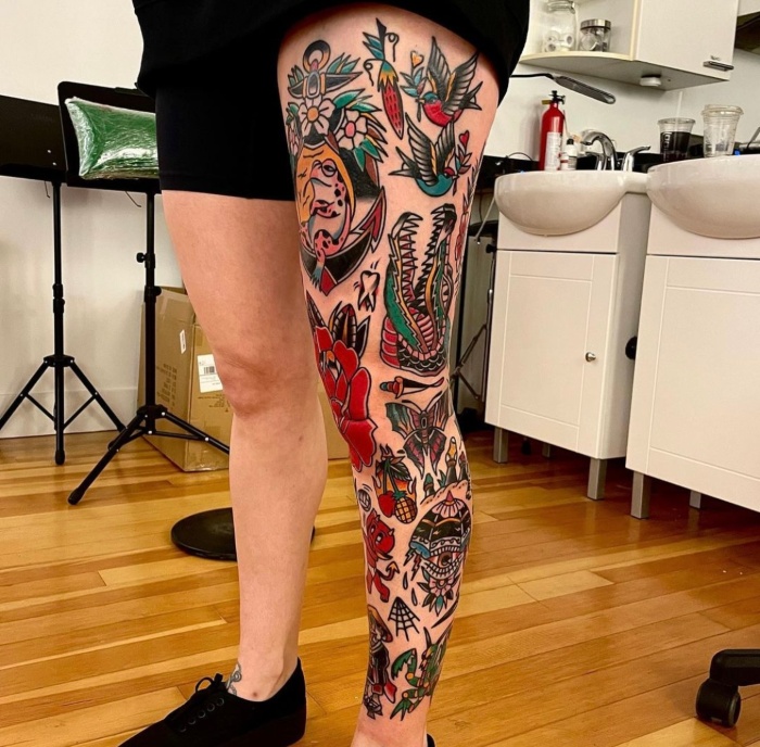 Joozy old school tattoo 