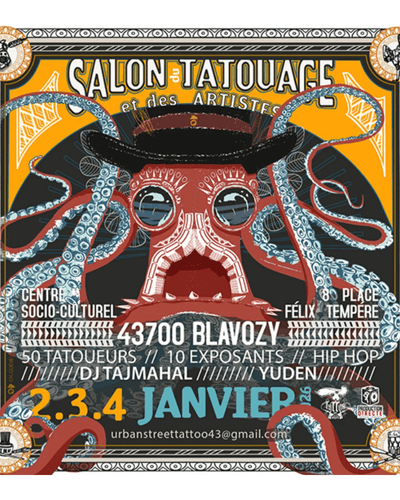 Salon du Tatouage Tattoo43 2 January 2026