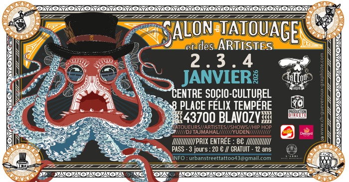 Salon du Tatouage Tattoo43 2 January 2026