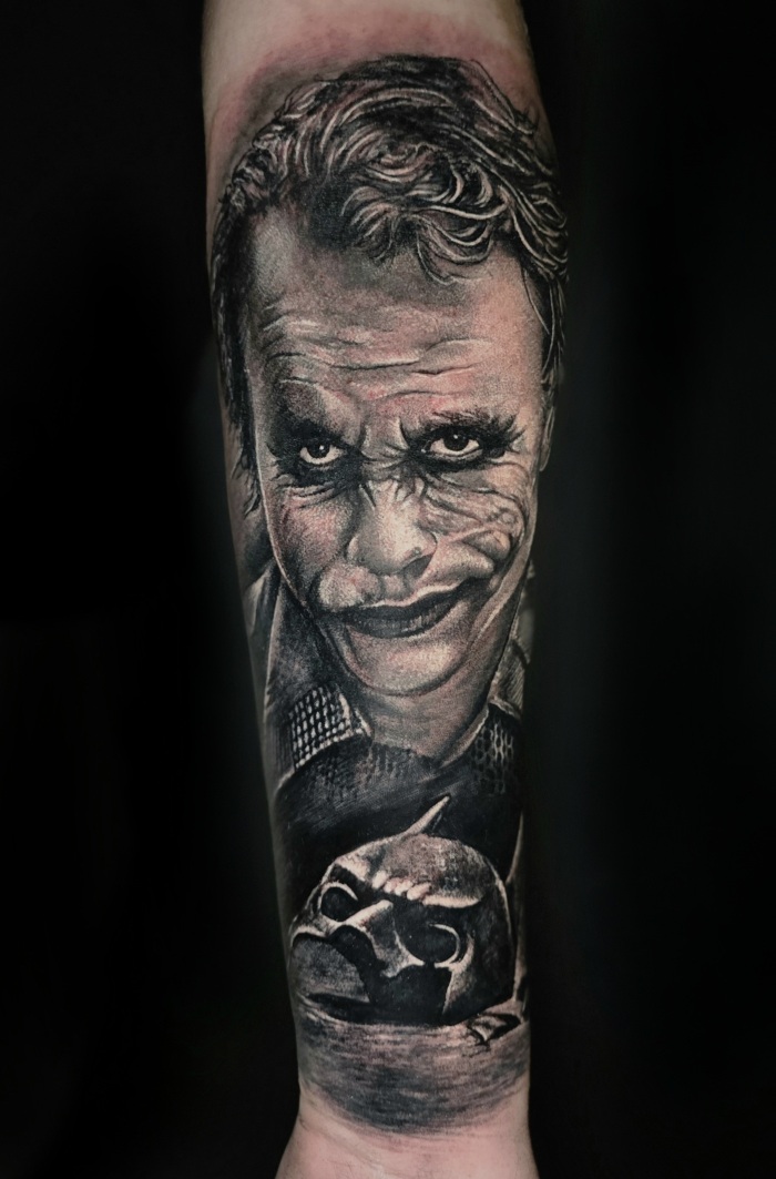 Alex Natochi Iterview Joker tattoo