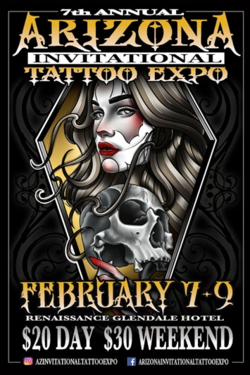 Arizona Tattoo Expo #8 (2026) Arizona Invitational Tattoo Expo 2025