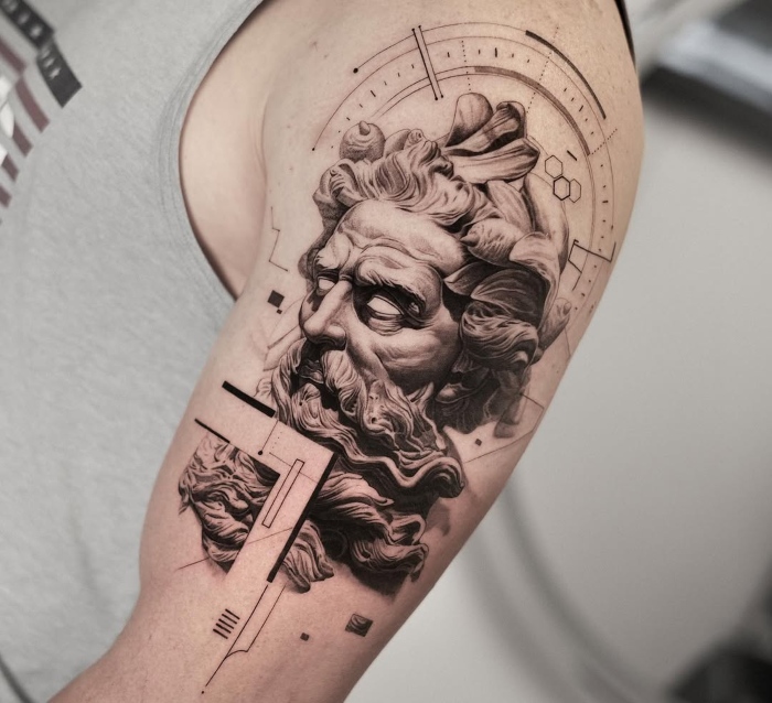 Clay Tattoos • Evoking Ancient Worlds Through Art Clay Tattoo Interview Greek Mythology