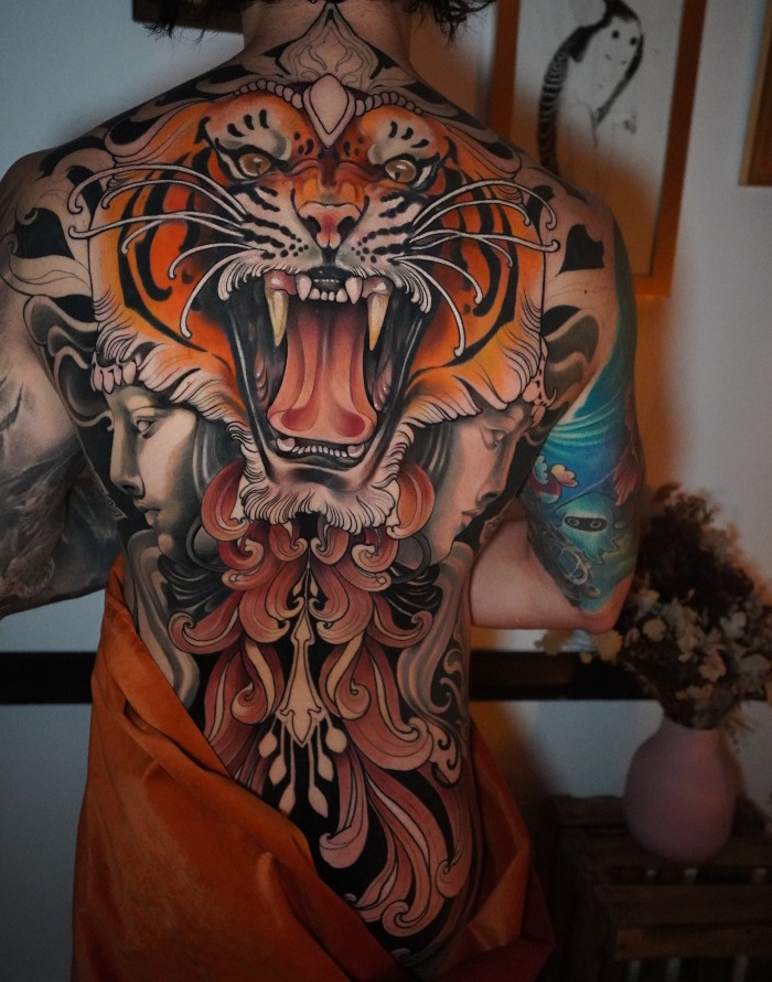 Fiori Lorett Interview Tiger Tattoo