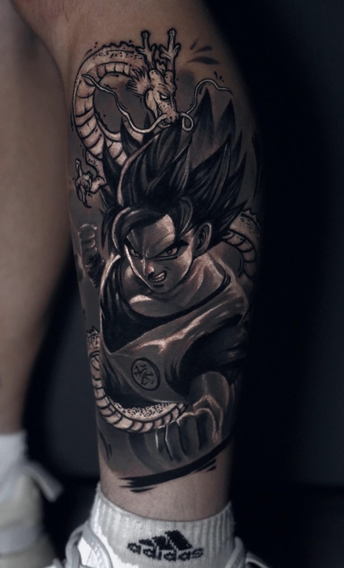 Kris King Interview Dragon balls tattoo