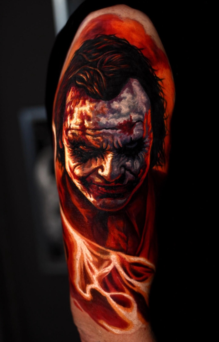 Kris King Interview Joker tattoo