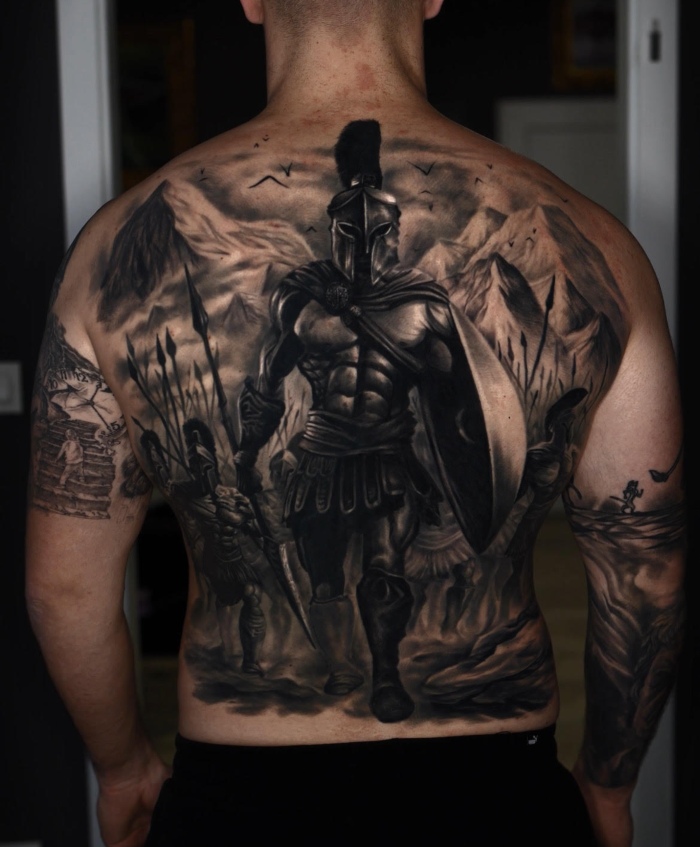 Kris King Interview black & Grey tattoo