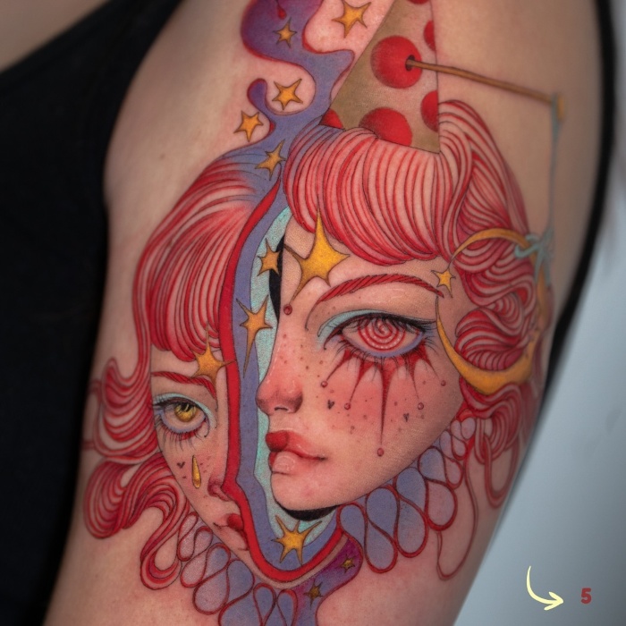 Maiza Interview birthday girl tattoo