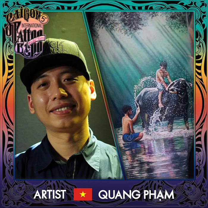 SaiGon Tattoo Expo 2025 Proteam Quang Pham