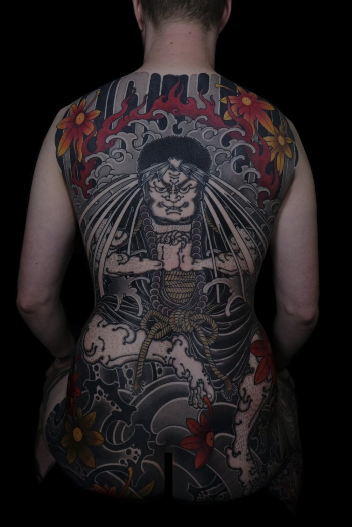 Wild Monkey Tattoo • A Traditional Japanese Tattoo Master in The Netherlands Wild Monkey Tattoo full back
