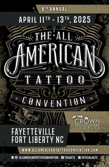 All American Tattoo Convention #9 (2026) All American Tattoo Convention #9 (2026) 17 April 2026