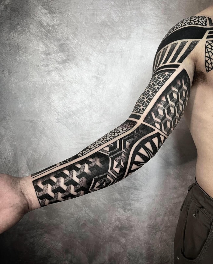 Bartolomeo Fasano Interview minimal tribal elements tattoo