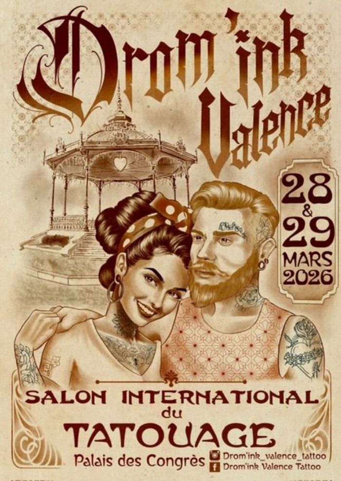 Drom’Ink Valence Tattoo (2026) Drom’Ink Valence Tattoo (2026) 28 March 2026