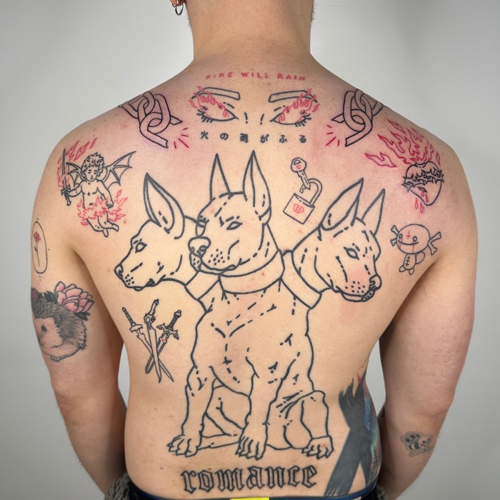 Fernando Cardona Interview hell dog tattoo