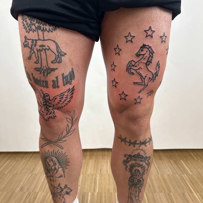 Fernando Cardona Interview legs tattoo