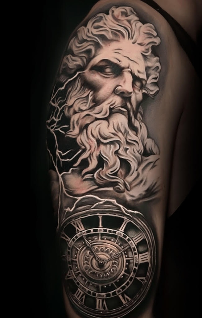 Gustavo Interview Poseidon tattoo