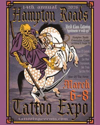 Hampton Roads Tattoo Festival #14 6 March 2026