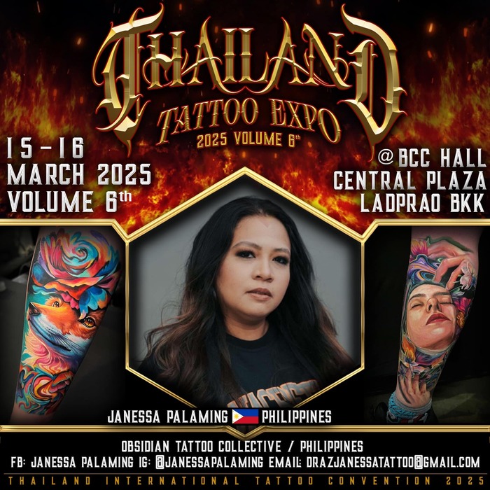 Thailand Tattoo Expo #6 Thailand Tattoo Expo #6 15 March 2025