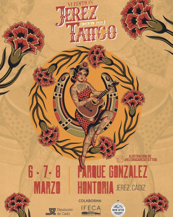 Jerez Tattoo Convention #6 (2026) Jerez Tattoo Convention #6 (2026) 6 March 2026