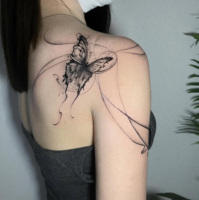 Ken Interview Buttefly tattoo