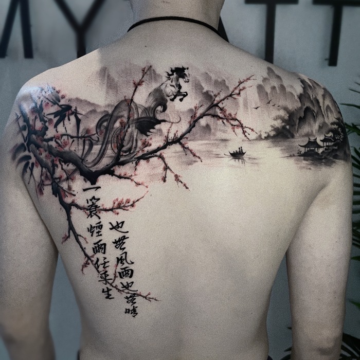 Ken Interview Water painting tattoo