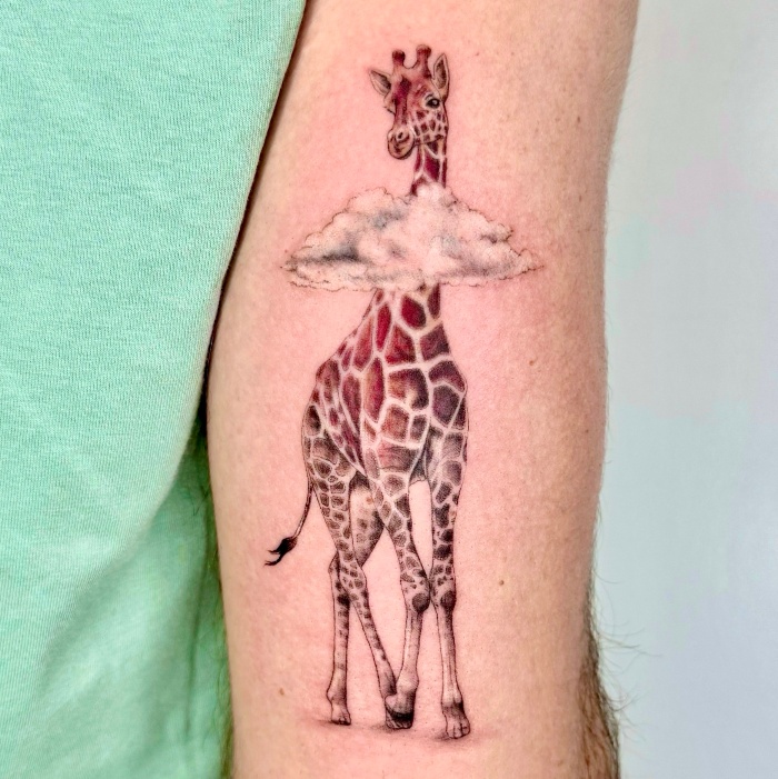 Noemy Cotardo Interview Giraffe tattoo