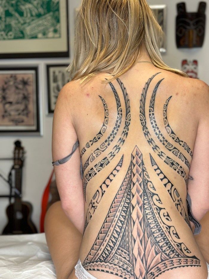 Rob Medina Interview back tattoo