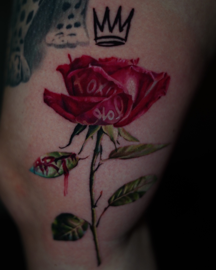 Silvia Silverio Interview roses tattoo