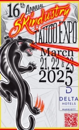 Skindustry Tattoo Expo #17 (2026) Skindustry Tattoo Expo 2025 poster 1