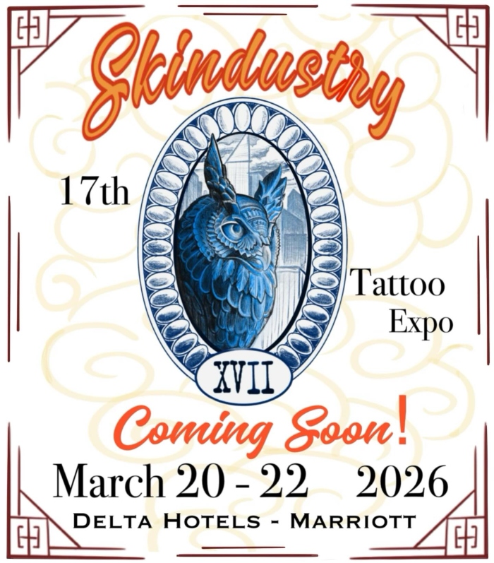Skindustry Tattoo Expo #17 (2026) Skindustry Tattoo Expo #17 (2026) 20 March 2026
