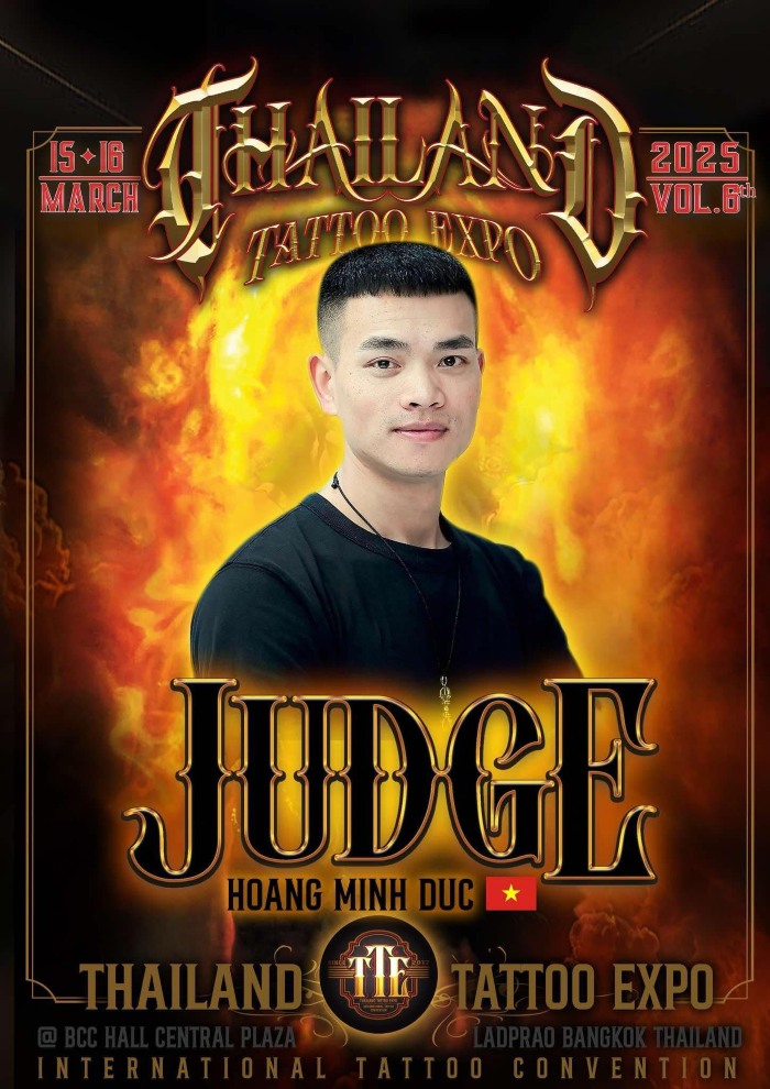 Thailand Tattoo Expo #6 Thailand Tattoo Expo 2025 ProTeam Hoang Minh Duc (1)