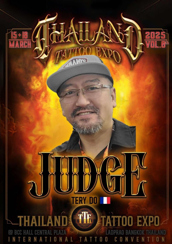 Thailand Tattoo Expo #6 Thailand Tattoo Expo 2025 Proteam Tery Do