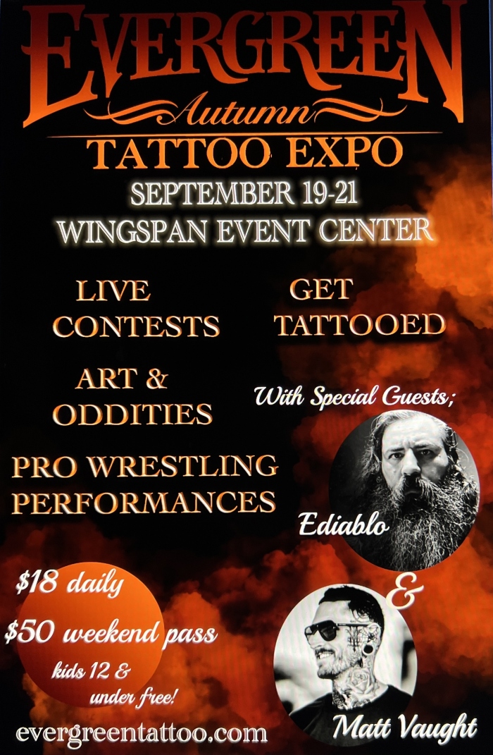 Evergreen Autumn Tattoo Expo 19 September 2025