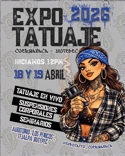 Cuernavaca Tattoo Fest Jiutepec Morelos 18 April 2026