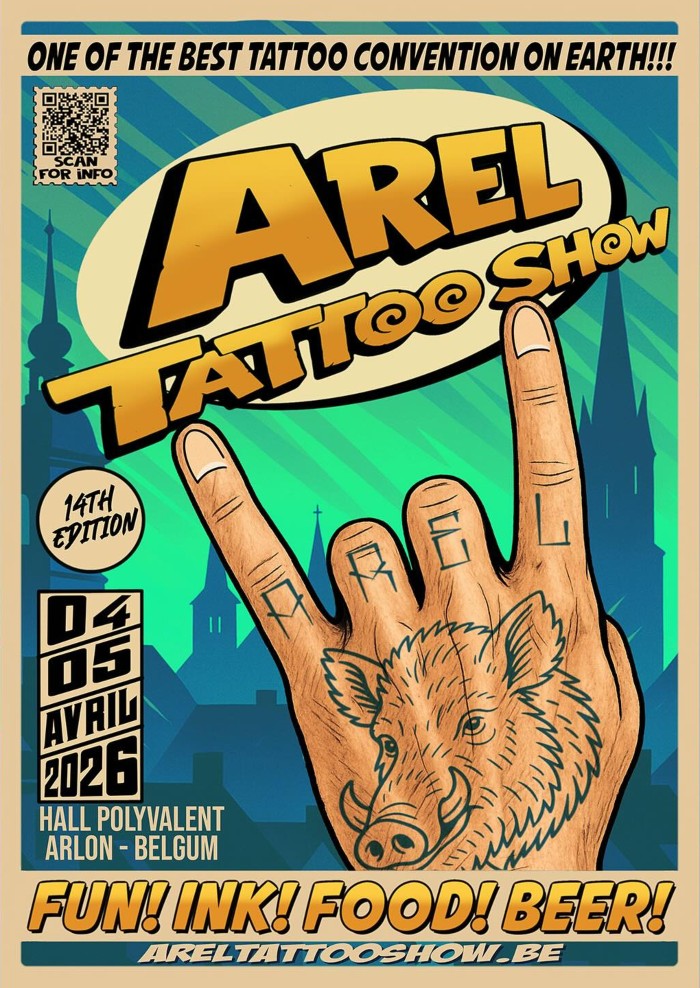 Arel Tattoo Show #14 (2026) 4 April 2026