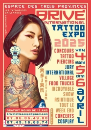 Brive Tattoo Expo 2025 poster 1