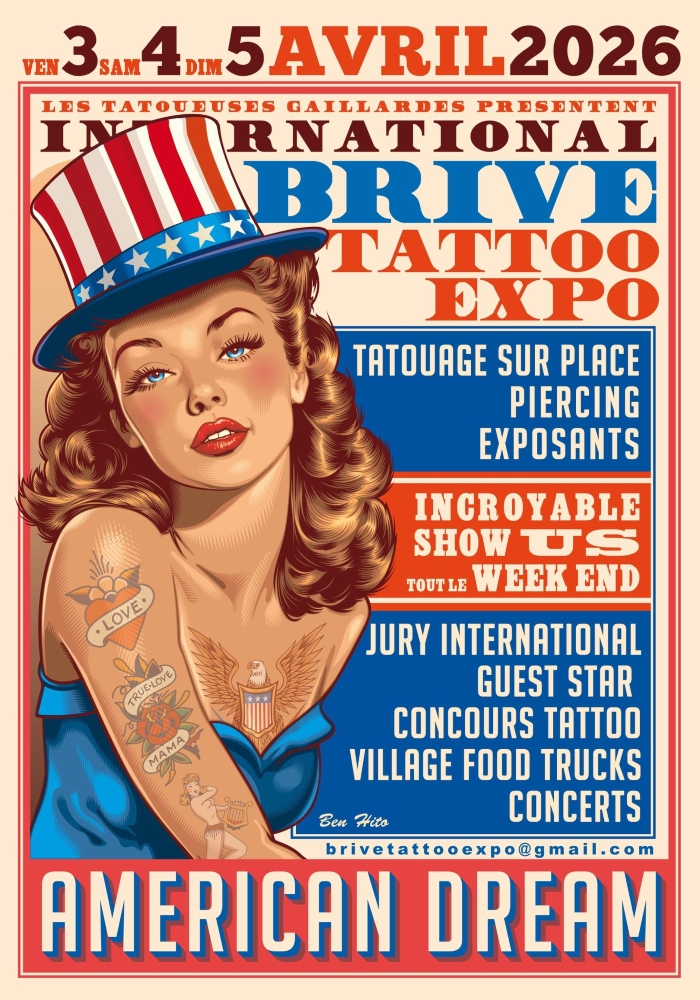 Brive Tattoo Expo #3 (2026) 3 April 2026