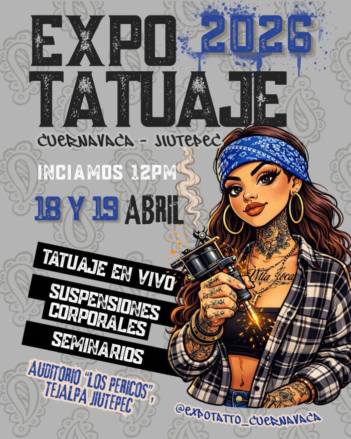 Cuernavaca Tattoo Fest Jiutepec (2026) 18 April 2026