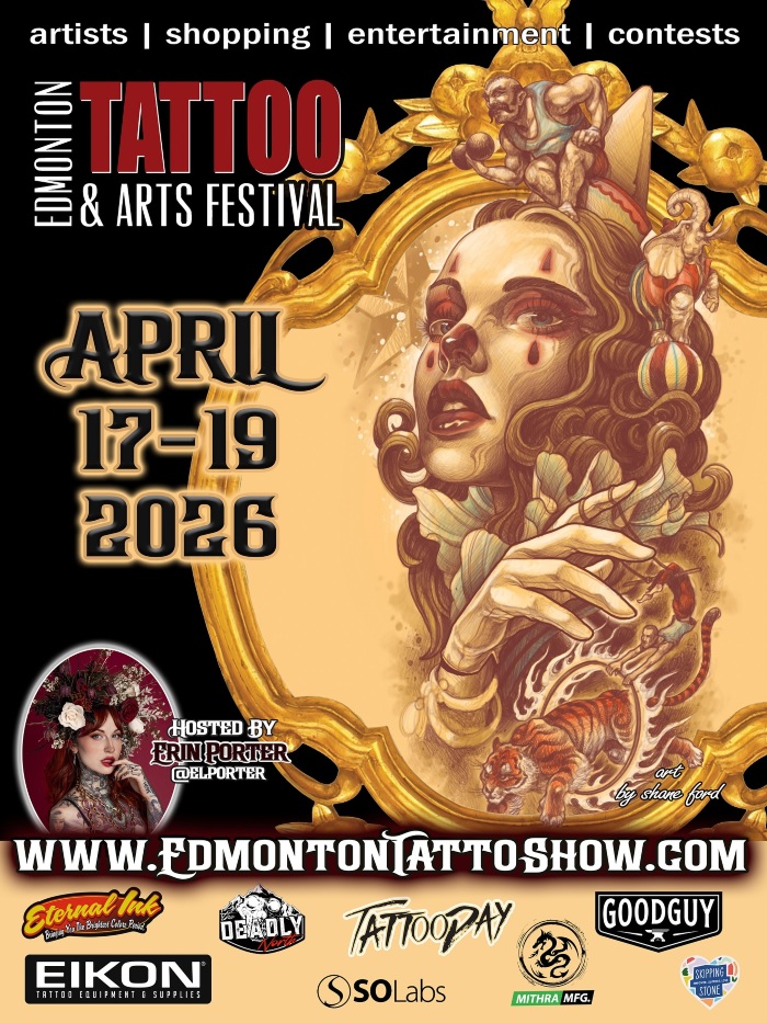 Edmonton Tattoo & Arts Festival (2026) 17 April 2026