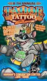 Lake tahoe tattoo show 2025 poster 1