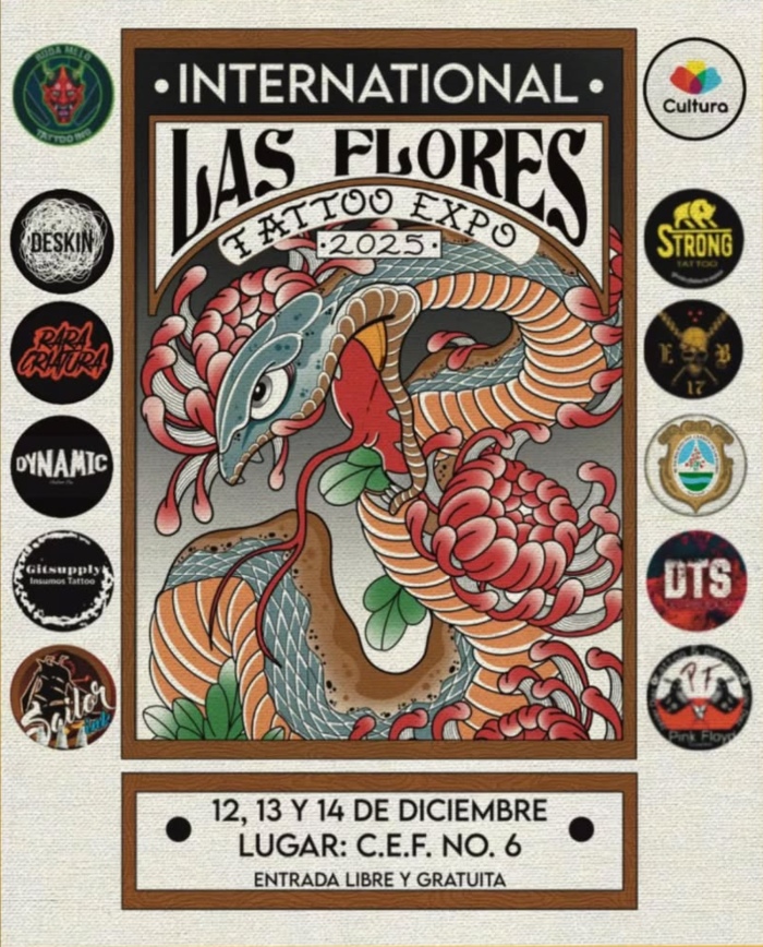 Las Flores Tattoo Expo #2 Las Flores Tattoo Expo 2025
