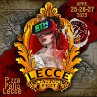 Lecce Tattoo Fest 2025 Poster