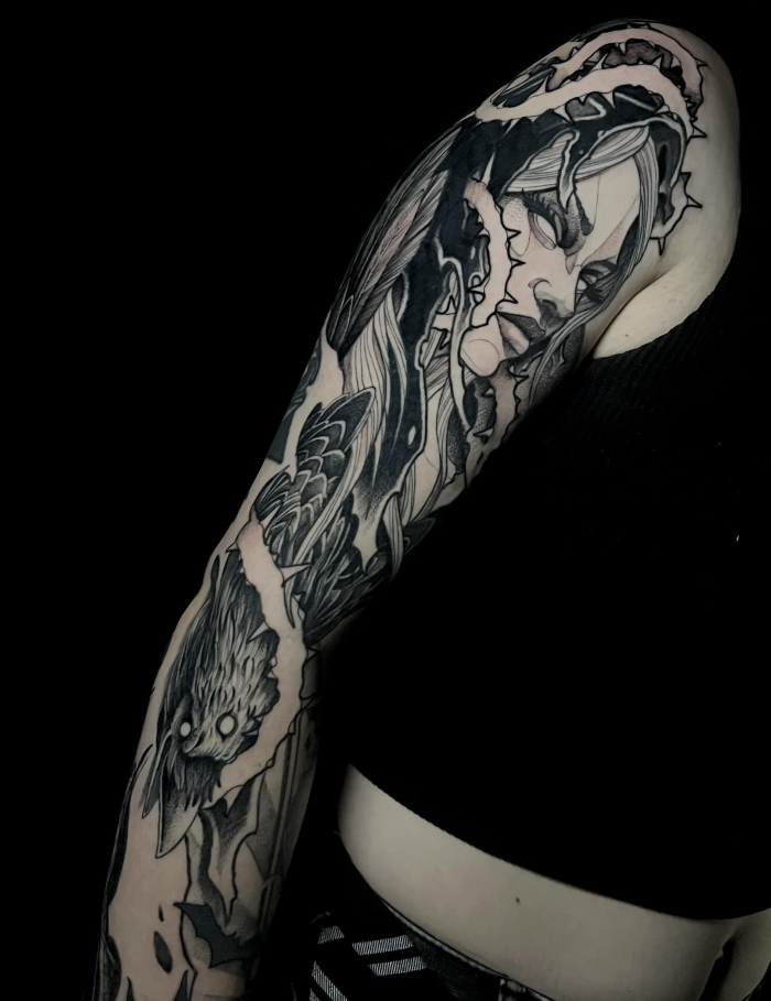 Mattia Provezza • L’eleganza del Blackwork tra Design, Passione e Autenticità 27 March 2025