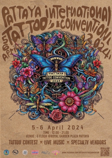 Pattaya Tattoo Convention (2026) 24 April 2026