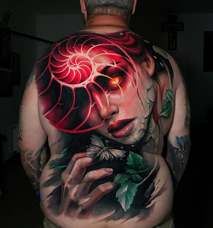 Sandra Daukshta Interview Natural tattoo