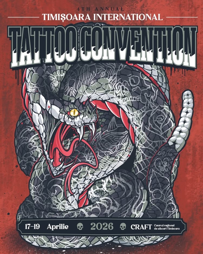Timisoara Tattoo Convention (2026) 17 April 2026