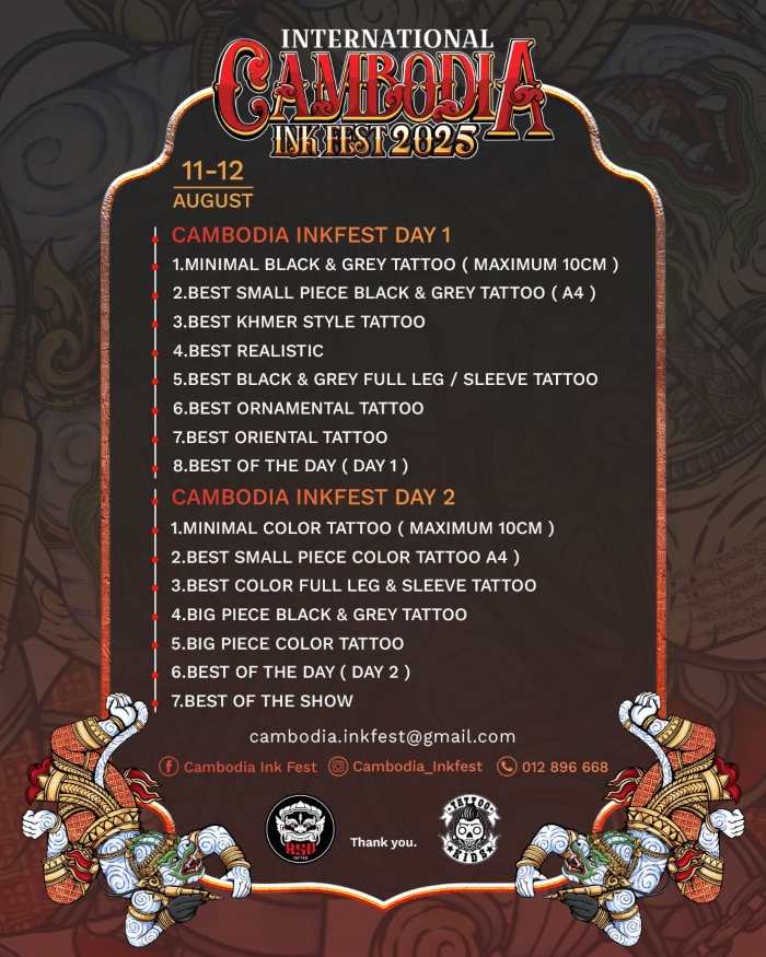 Cambodia Ink Fest 20 December 2025